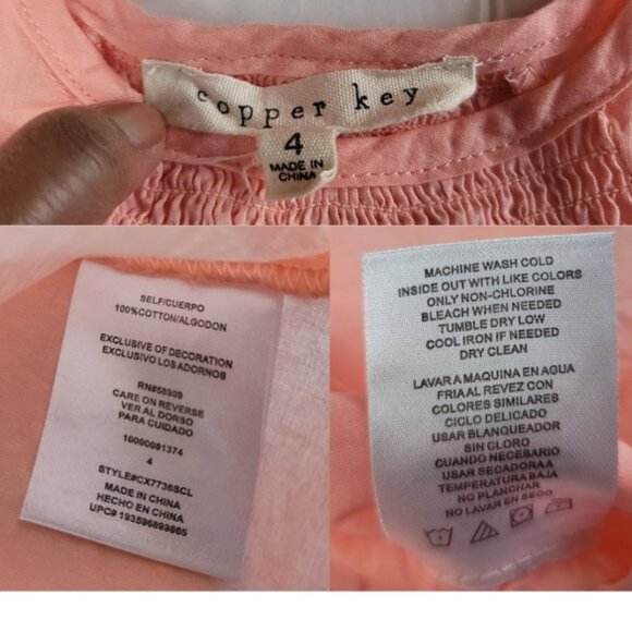 Girl Sleeveless Dresses Bundle Size 4 - Picture 14 of 15